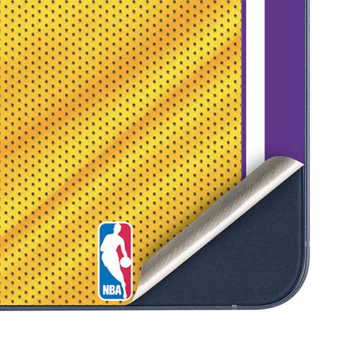 NBA Los Angeles Lakers Home Jersey Galaxy A35 5G Skin
